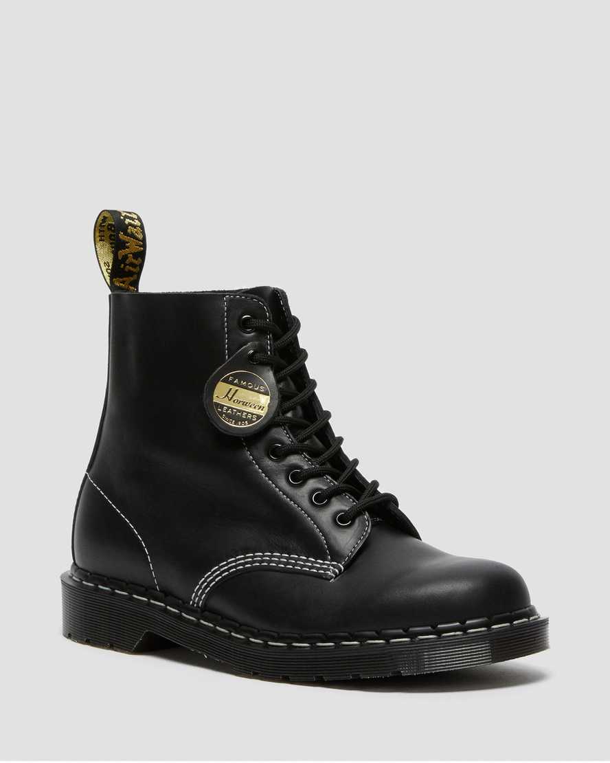 Dr. Martens 1460 Pascal Cavalier Lær Snørestøvler Dame Svart [5274QKLHE]